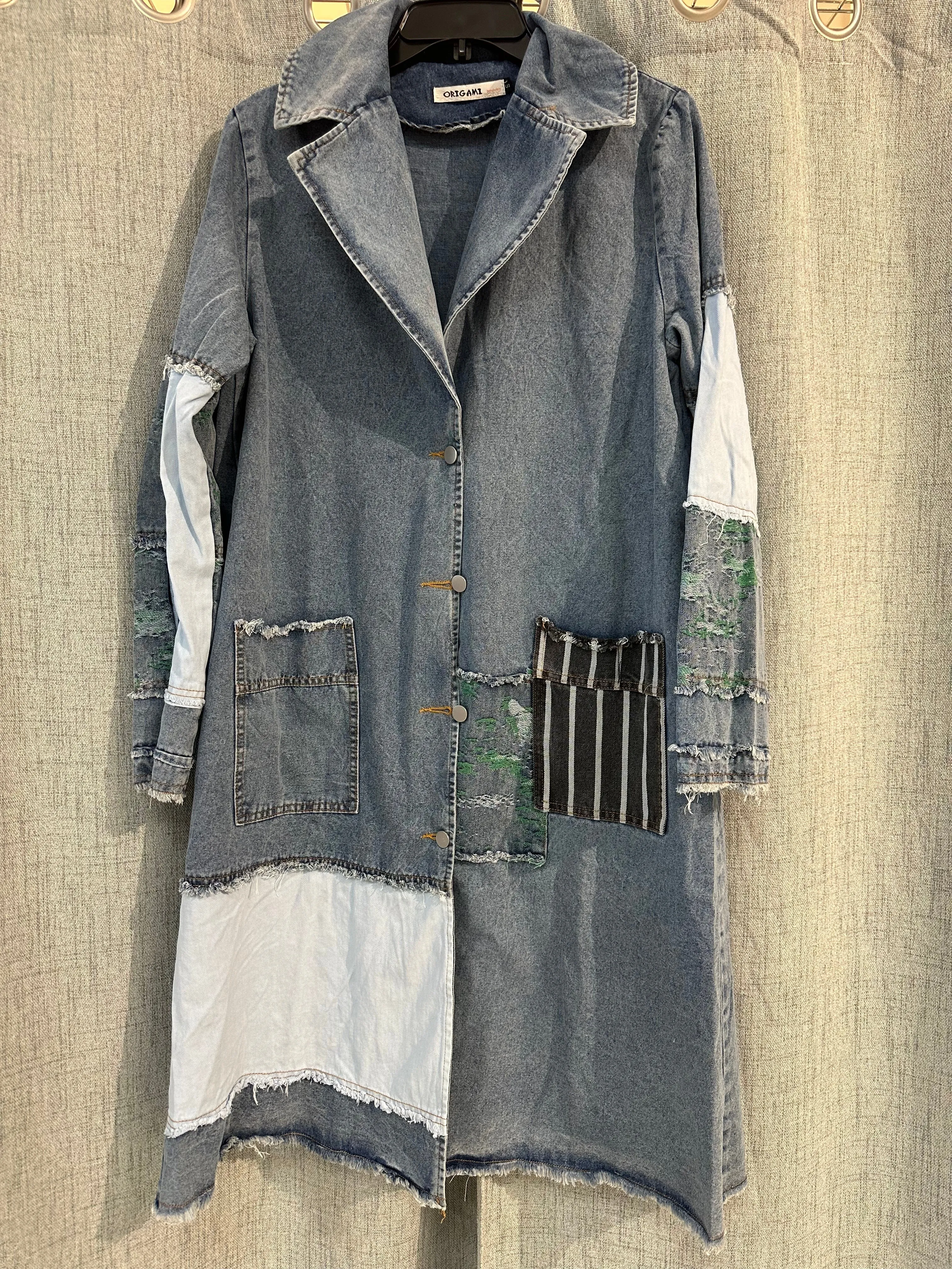 Denim Duster OLS-4688