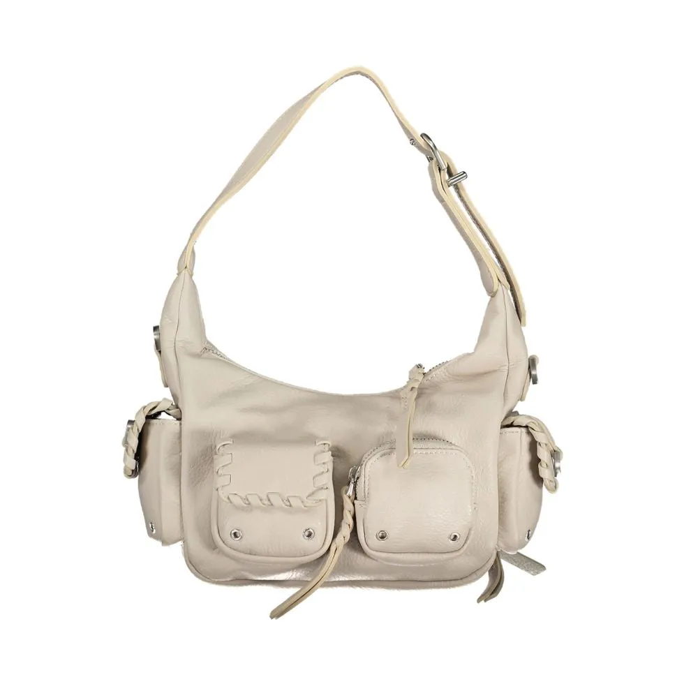 Desigual White Polyethylene Handbag