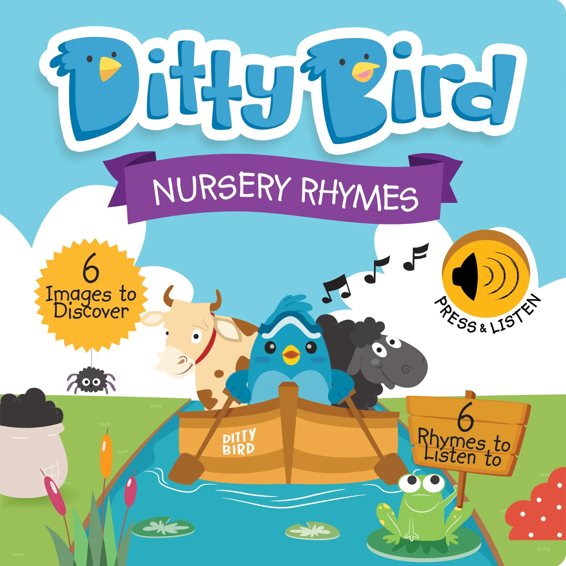 Ditty Bird Interactive Nursery Rhymes Sound Book