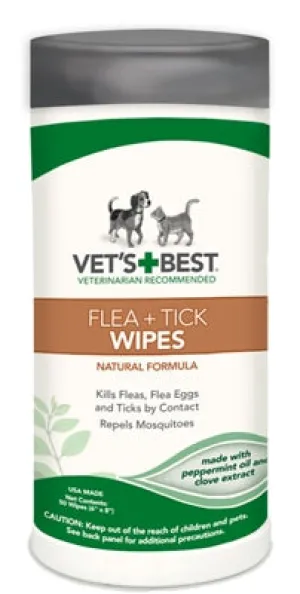 Flea   Tick Wipes 50 ct.