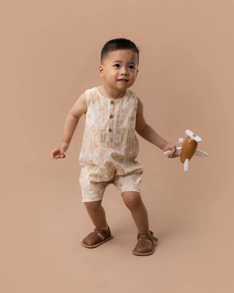 Fox & Finch Cactus SS Romper