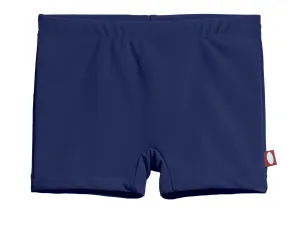 Girls Recycled Nylon UPF 50  Swim Boy Shorts | Navy