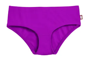 Girls Recycled Nylon UPF 50  Swim Brief | Fuchsia