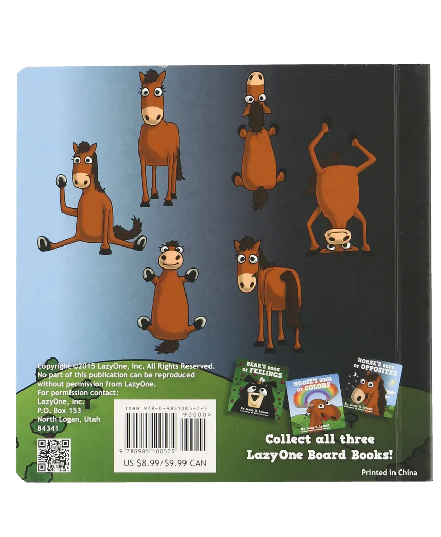 Horse's Book of Opposites Children's Story Time Book