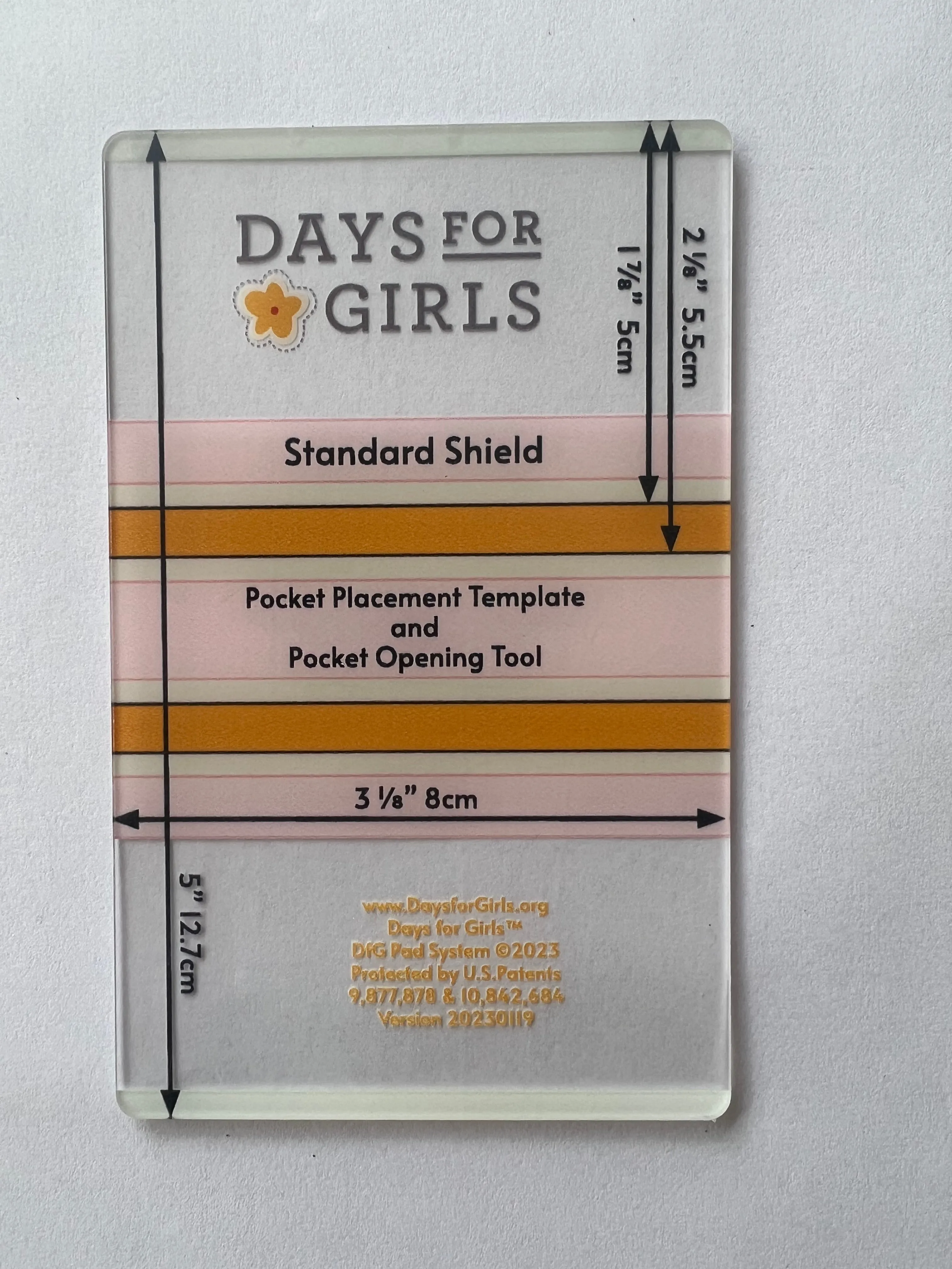 Individual Template Components- Standard Kit