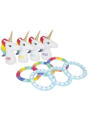 Inflatable Unicorn Ring Toss Game