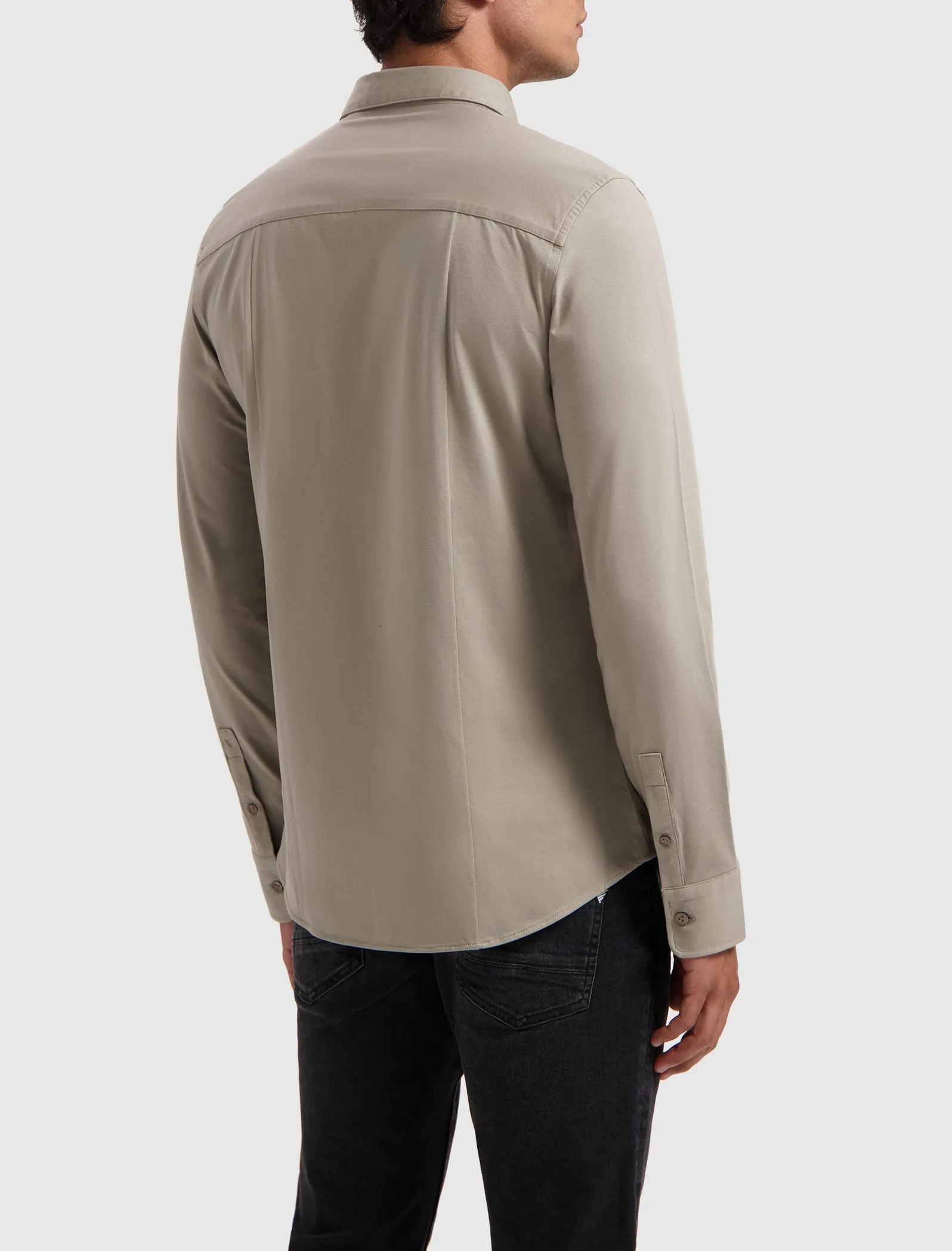 Jersey Shirt | Taupe