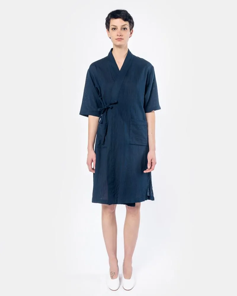 Jinbei Robe in Navy