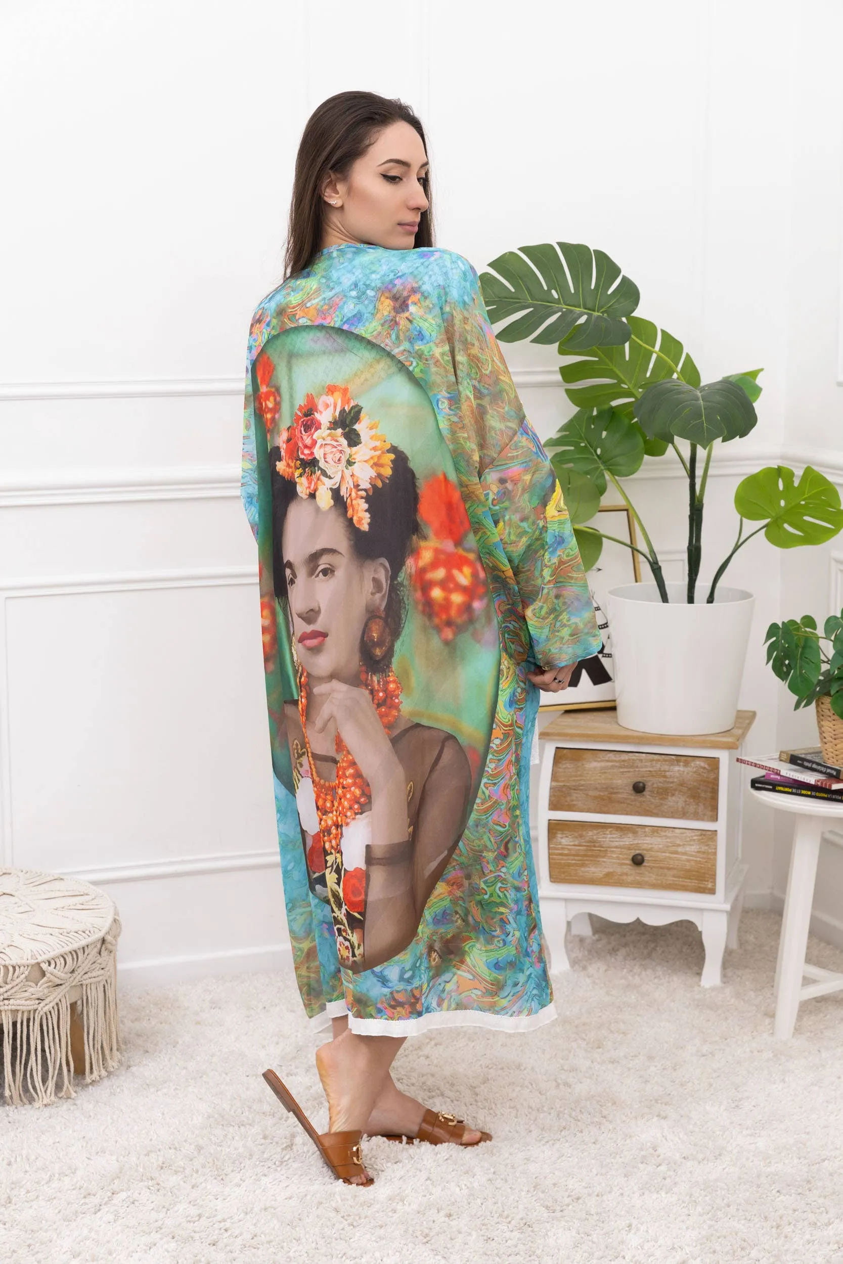 KIMONO LONG FRIDA KAHLO