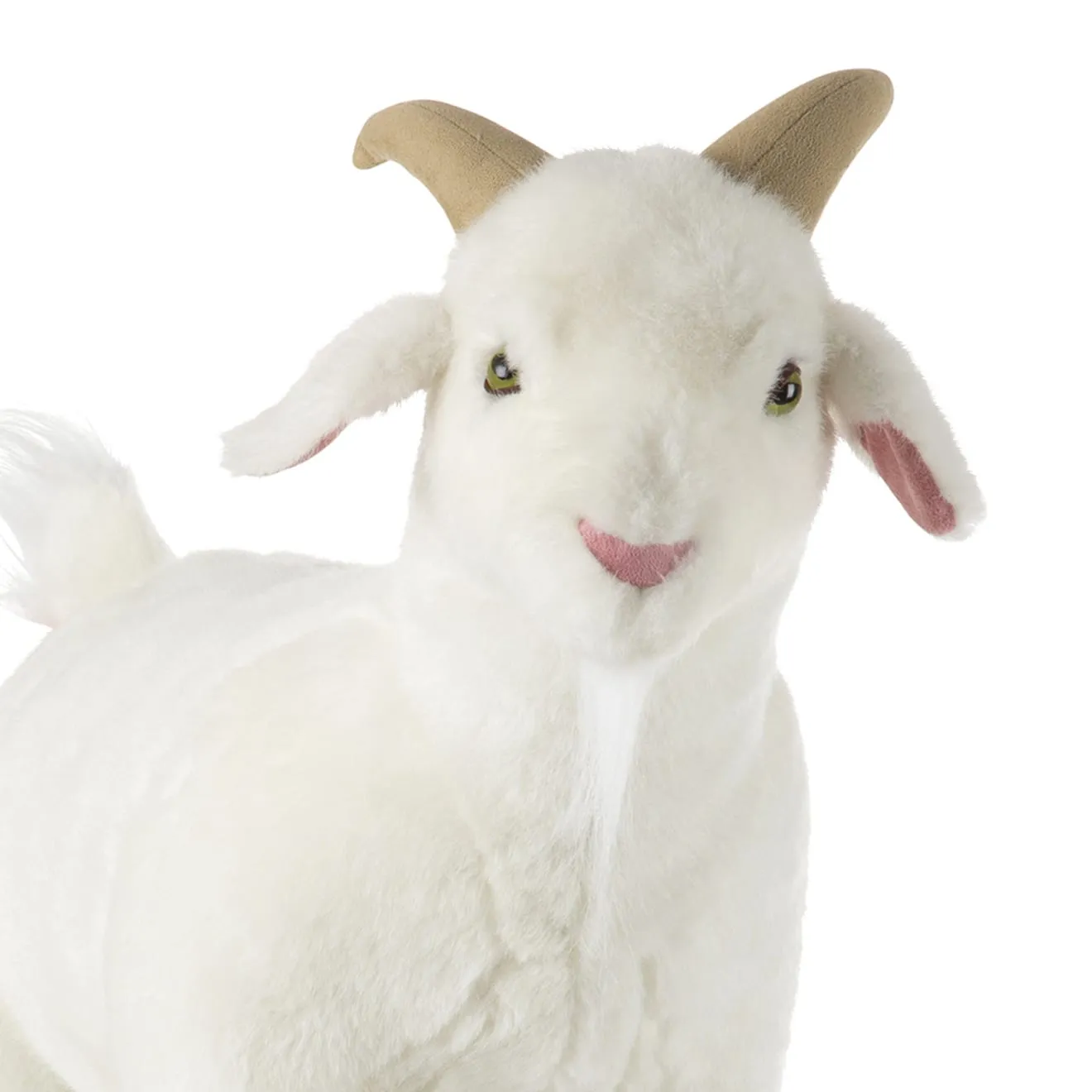 Lifelike Plush Goat