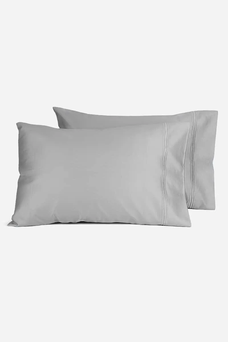 Luxe 100% Certified Egyptian Cotton Pillowcases with Gift Box