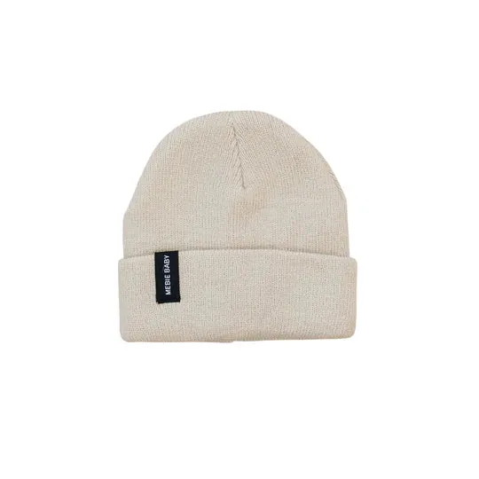 Oatmeal Mebie Baby Beanie