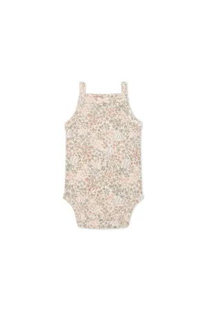 Organic Cotton Bridget Singlet Bodysuit - April Glacier