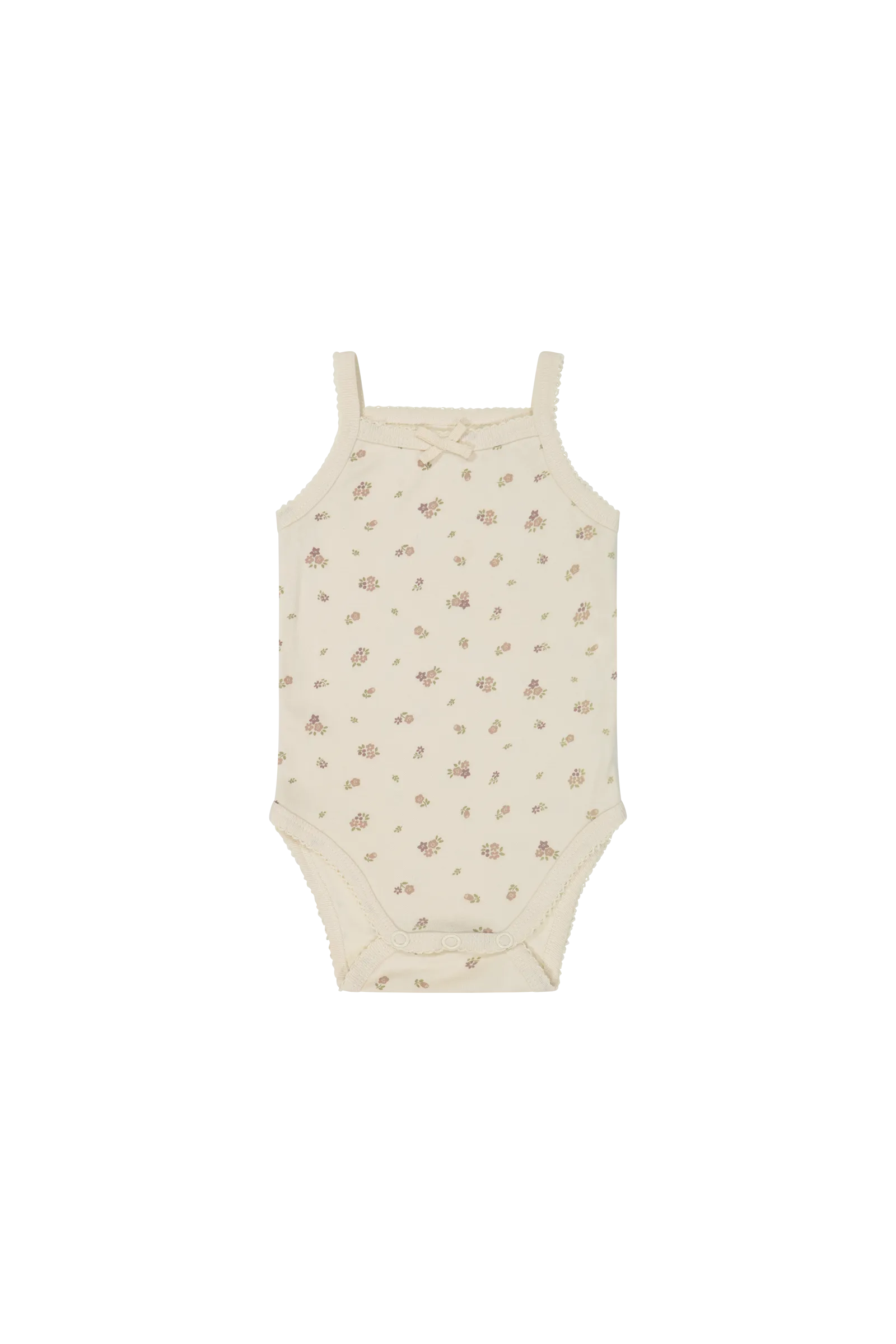 Organic Cotton Bridget Singlet Bodysuit - Irina Tofu