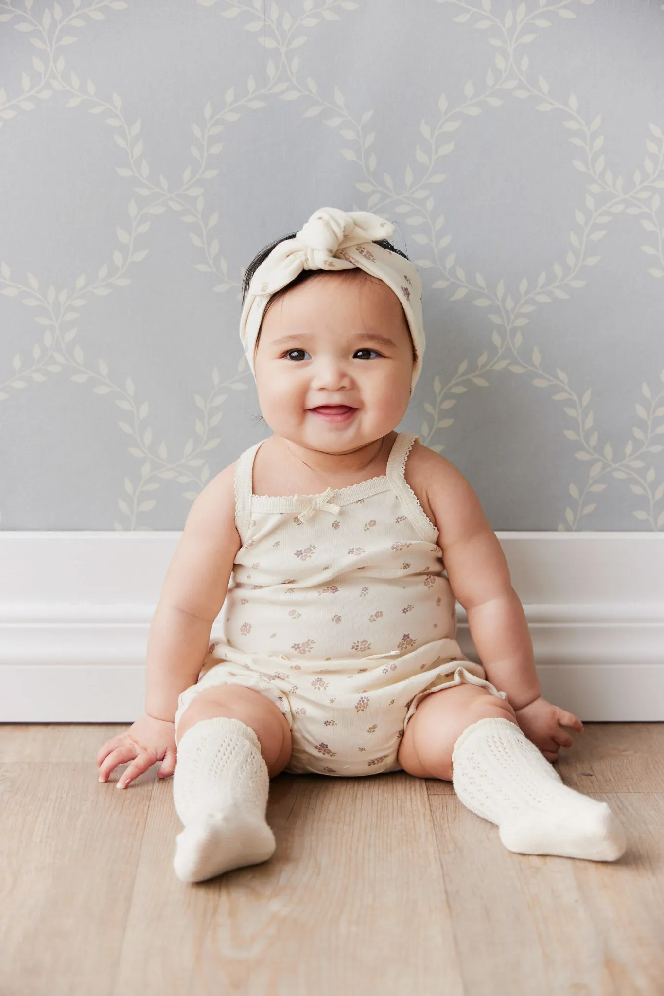 Organic Cotton Bridget Singlet Bodysuit - Irina Tofu