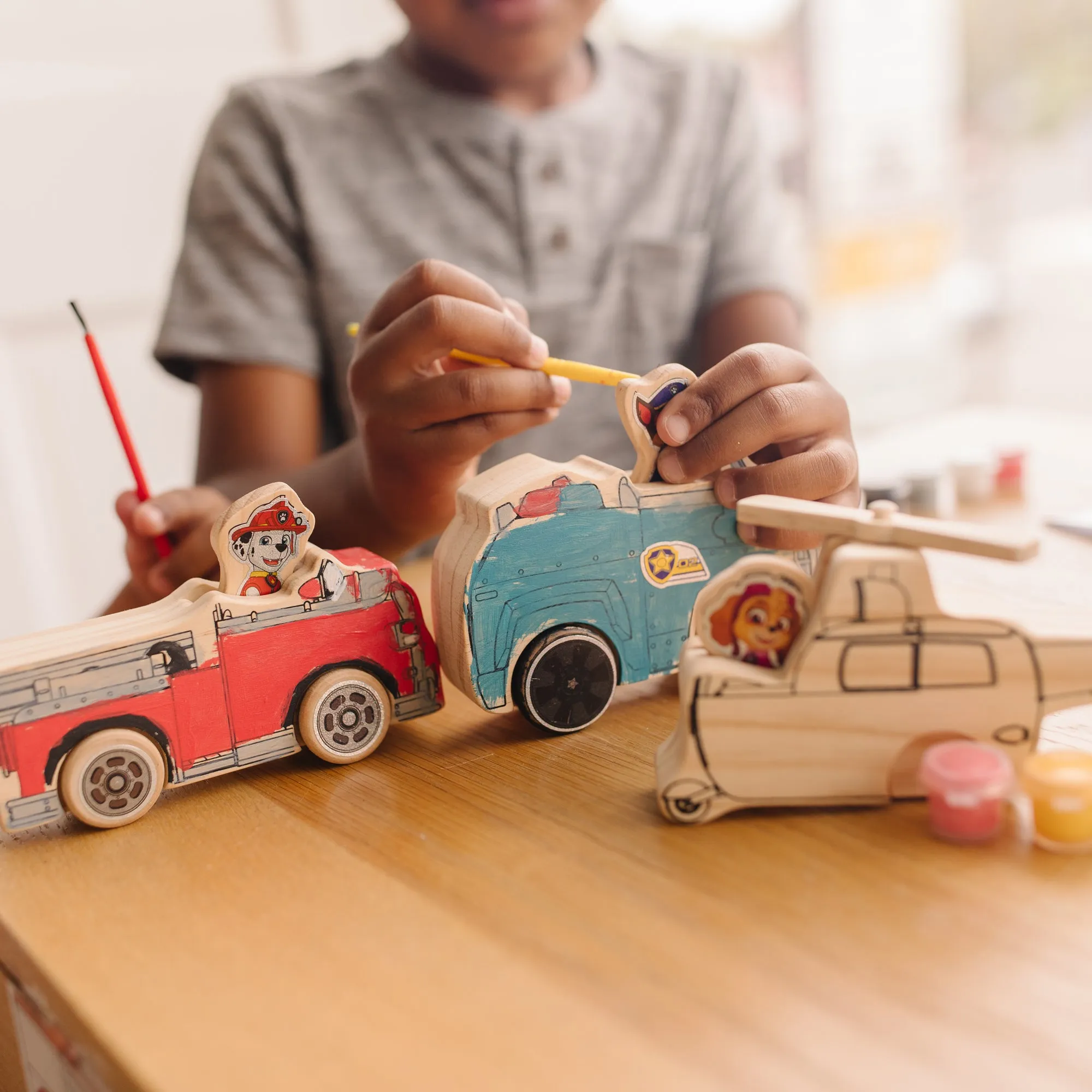 PAW Patrol Wooden Craft Kit - Vehicles