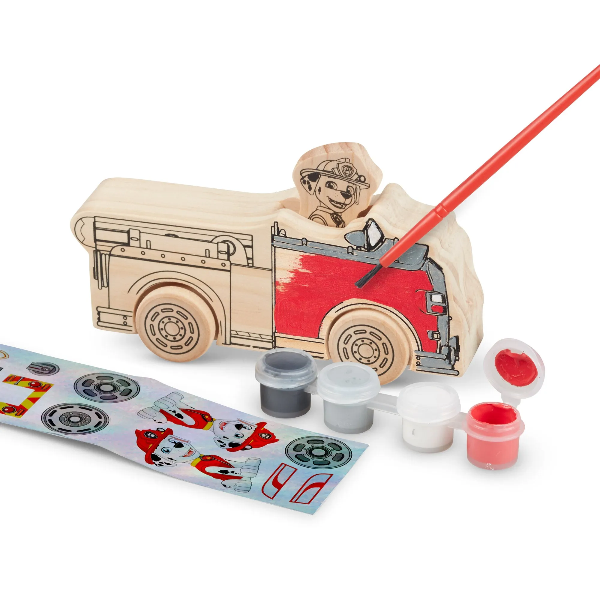 PAW Patrol Wooden Craft Kit - Vehicles