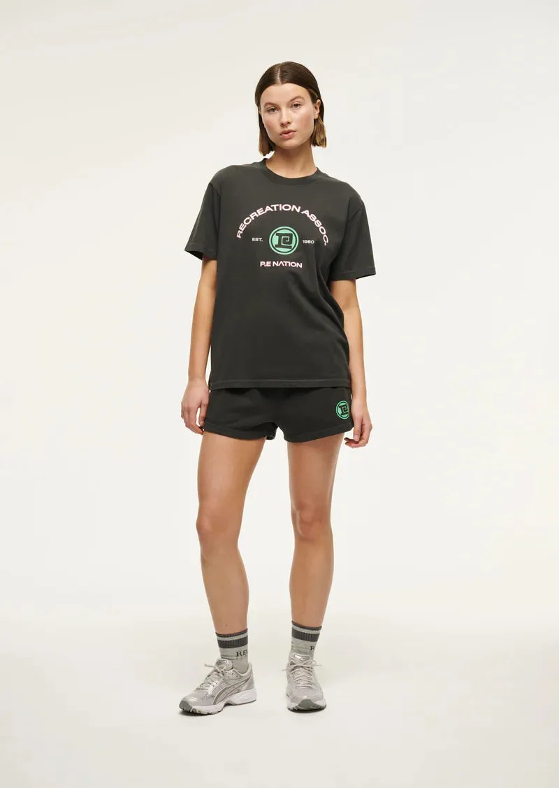 PE NATION - Crescent Tee Asphalt