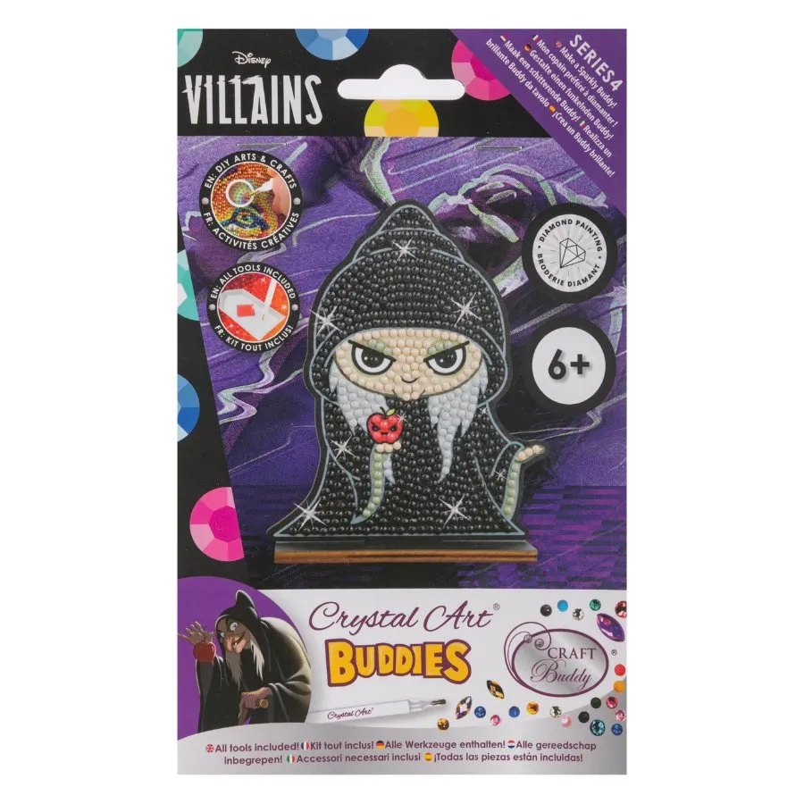 "Wicked Witch" Crystal Art Buddies Disney Villains Series 4