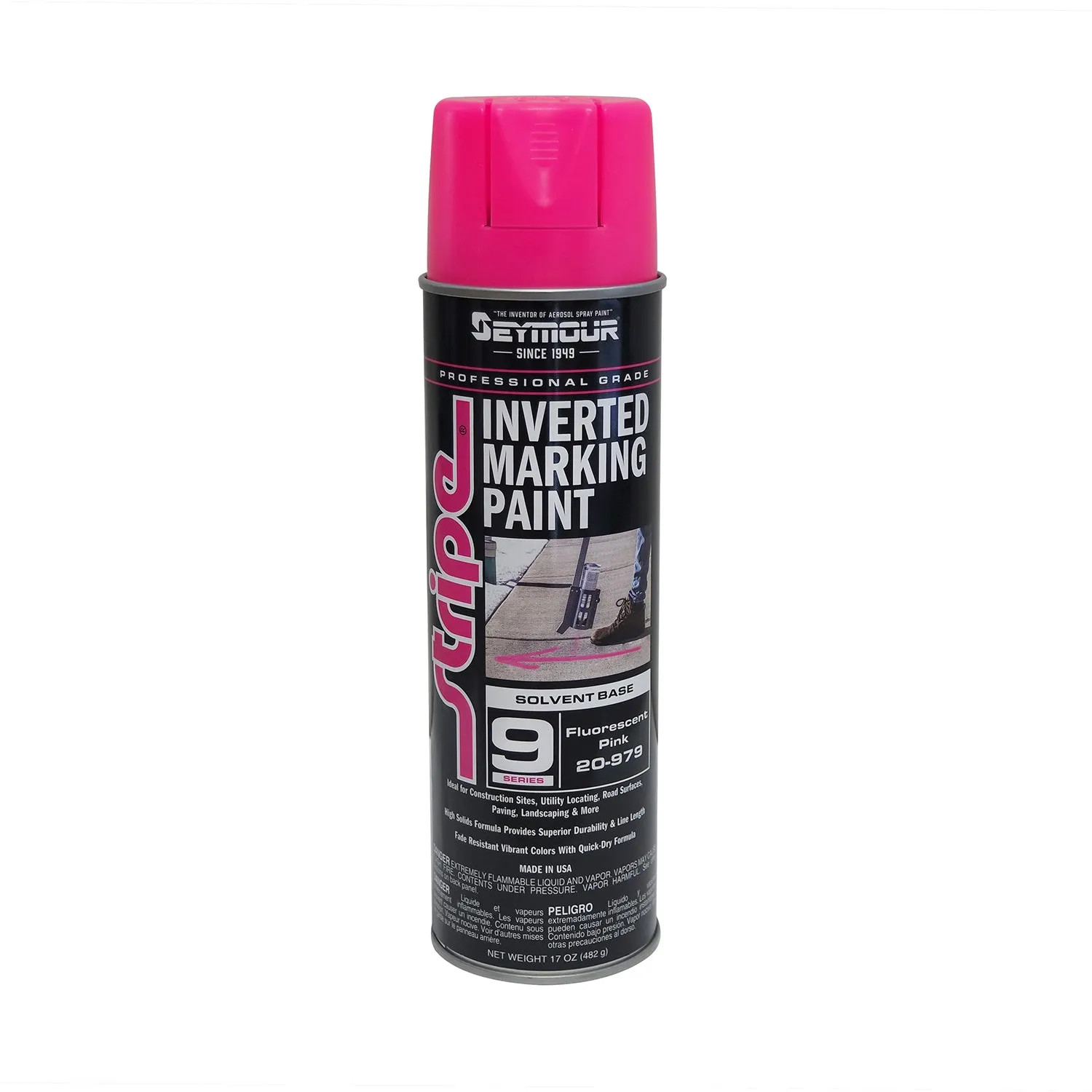 Seymour Stripe Solvent-Based Inverted Marking Paint 17 oz