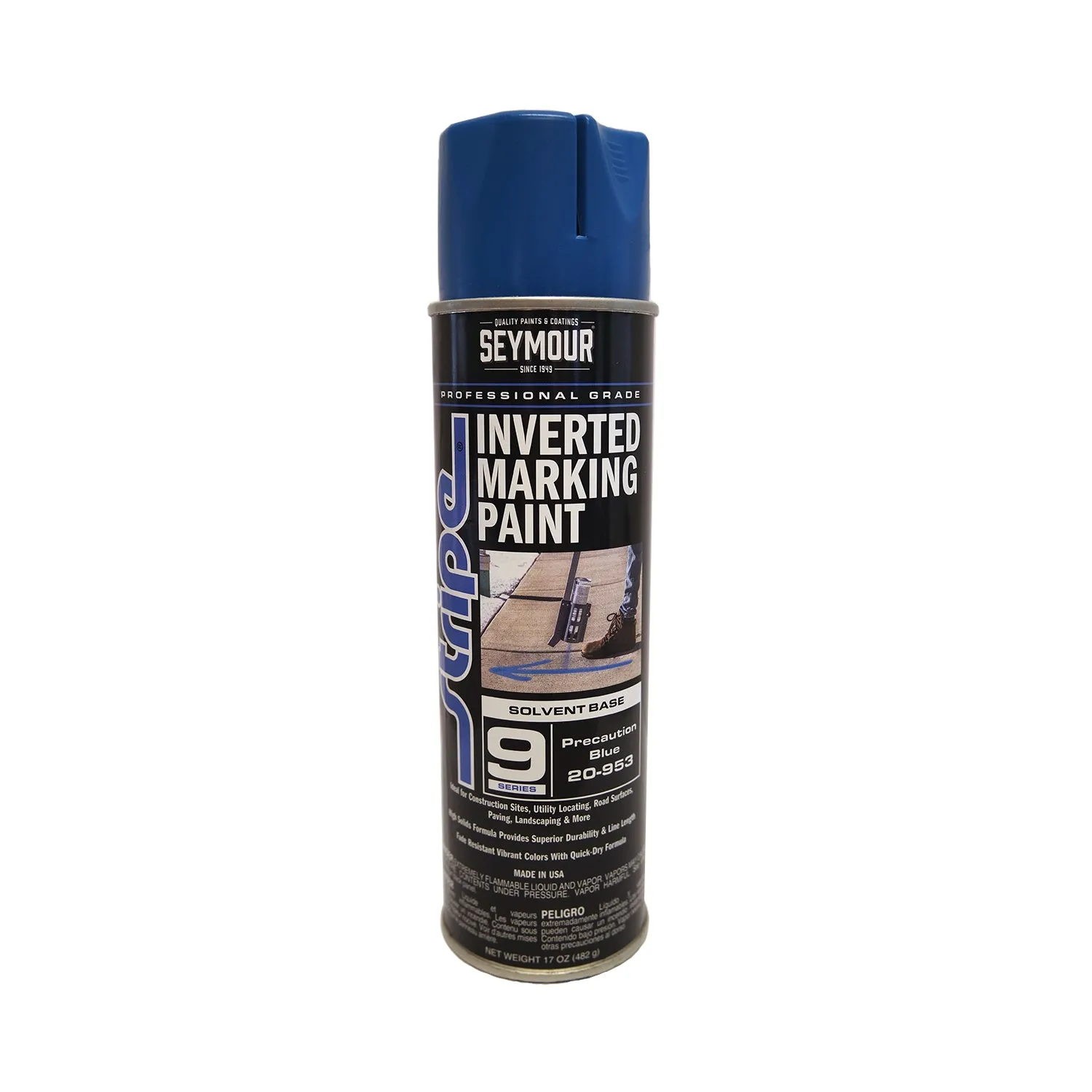 Seymour Stripe Solvent-Based Inverted Marking Paint 17 oz