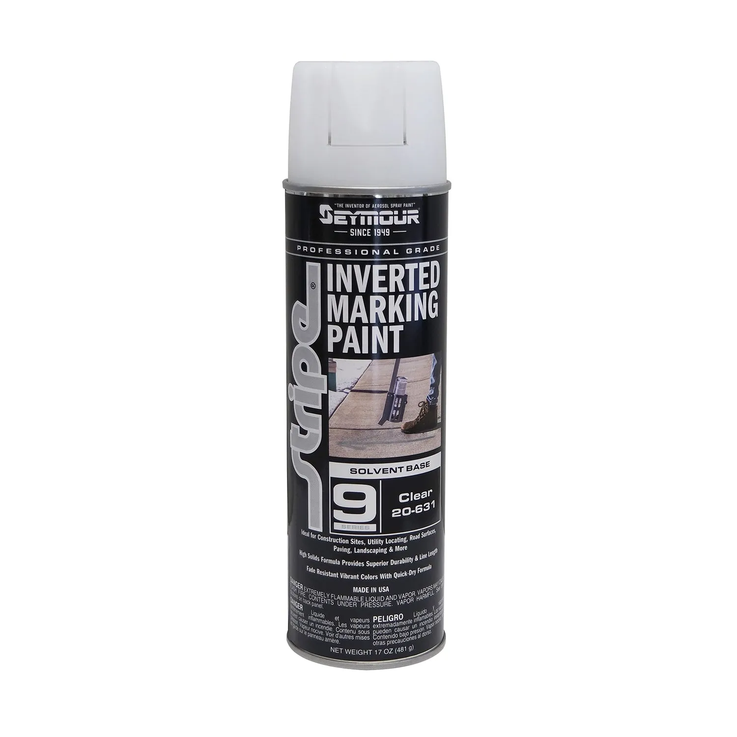 Seymour Stripe Solvent-Based Inverted Marking Paint 17 oz