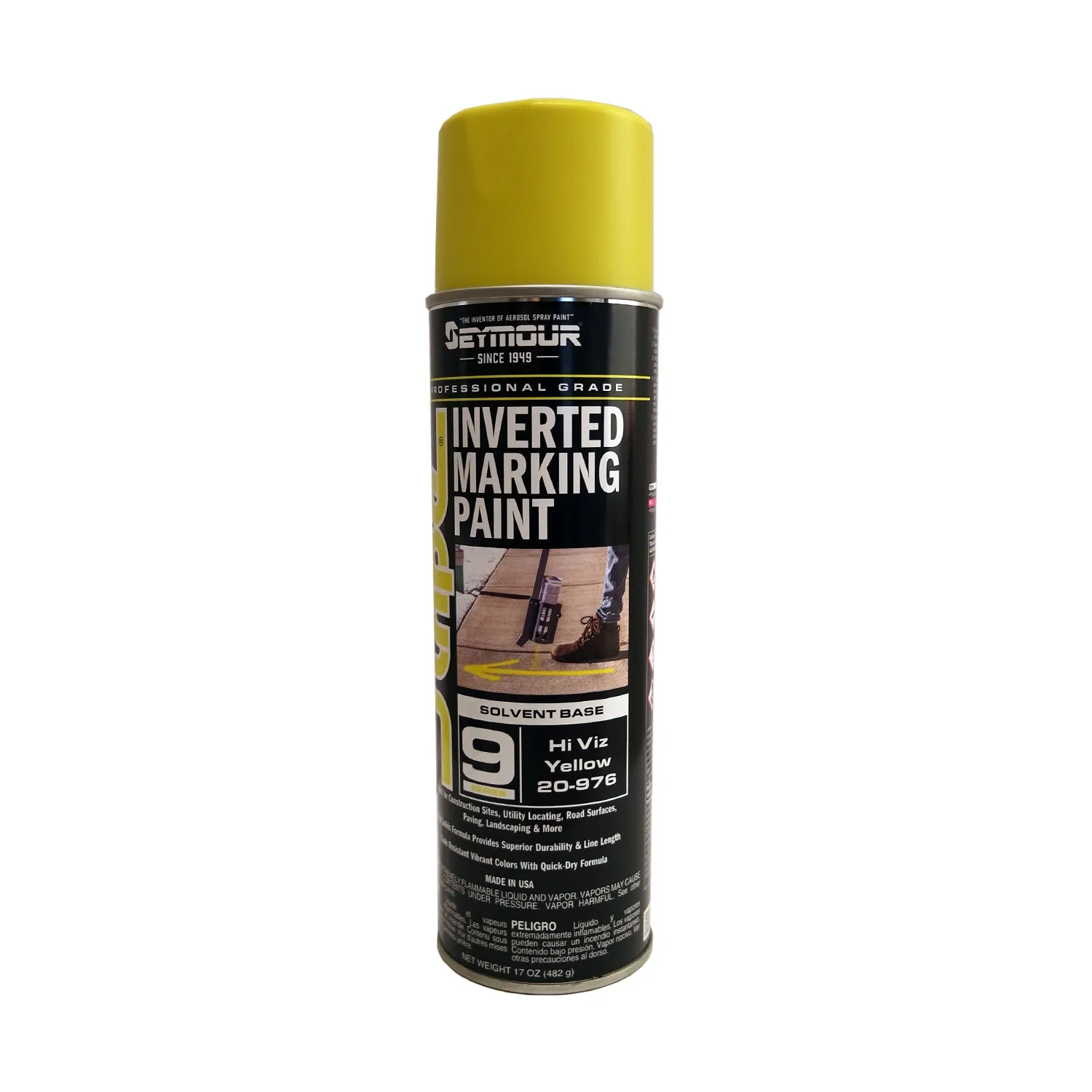 Seymour Stripe Solvent-Based Inverted Marking Paint 17 oz