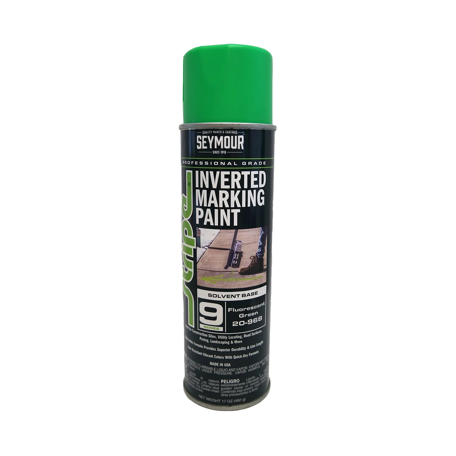 Seymour Stripe Solvent-Based Inverted Marking Paint 17 oz