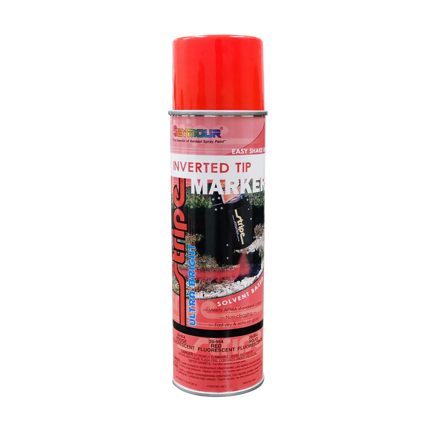 Seymour Stripe Solvent-Based Inverted Marking Paint 17 oz