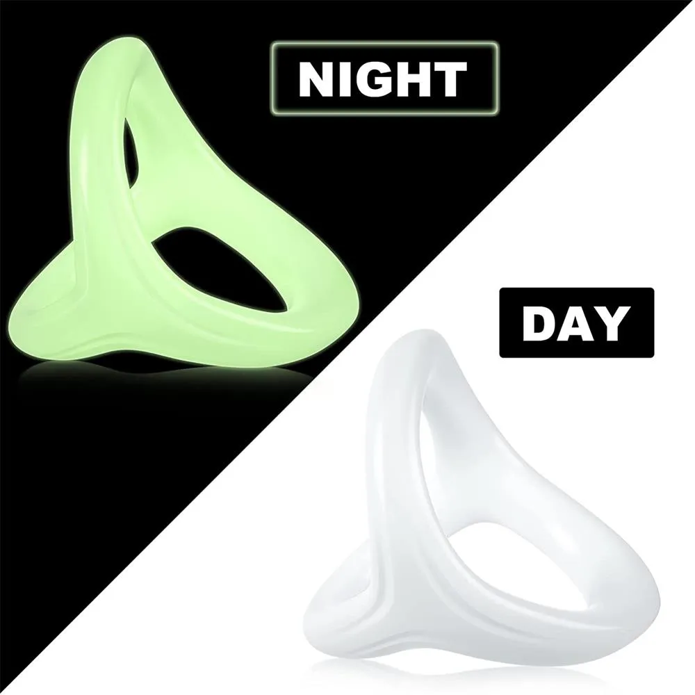 Stretchy Silicone Triangle Cock Ring