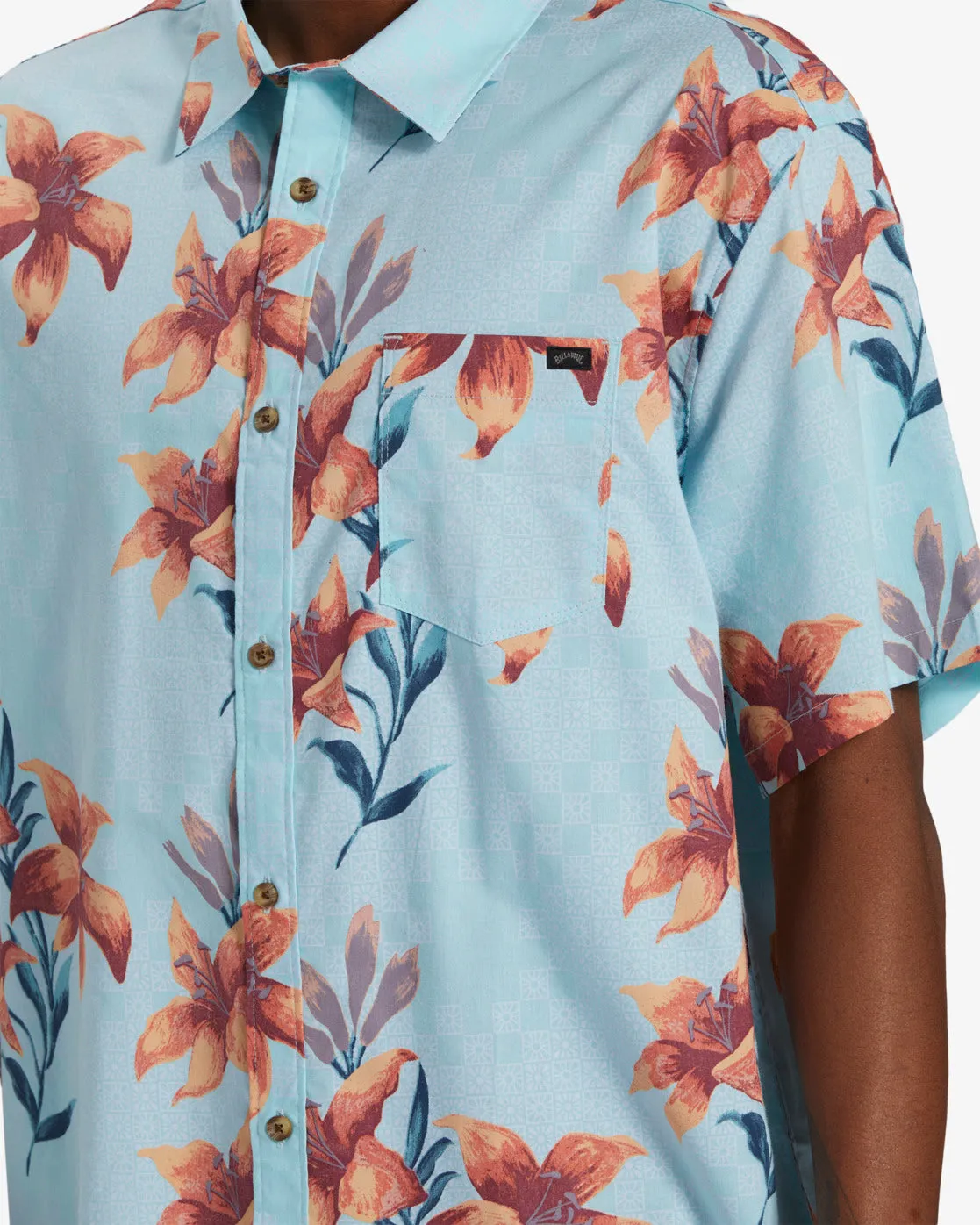 Sundays Short Sleeve Shirt - Splash