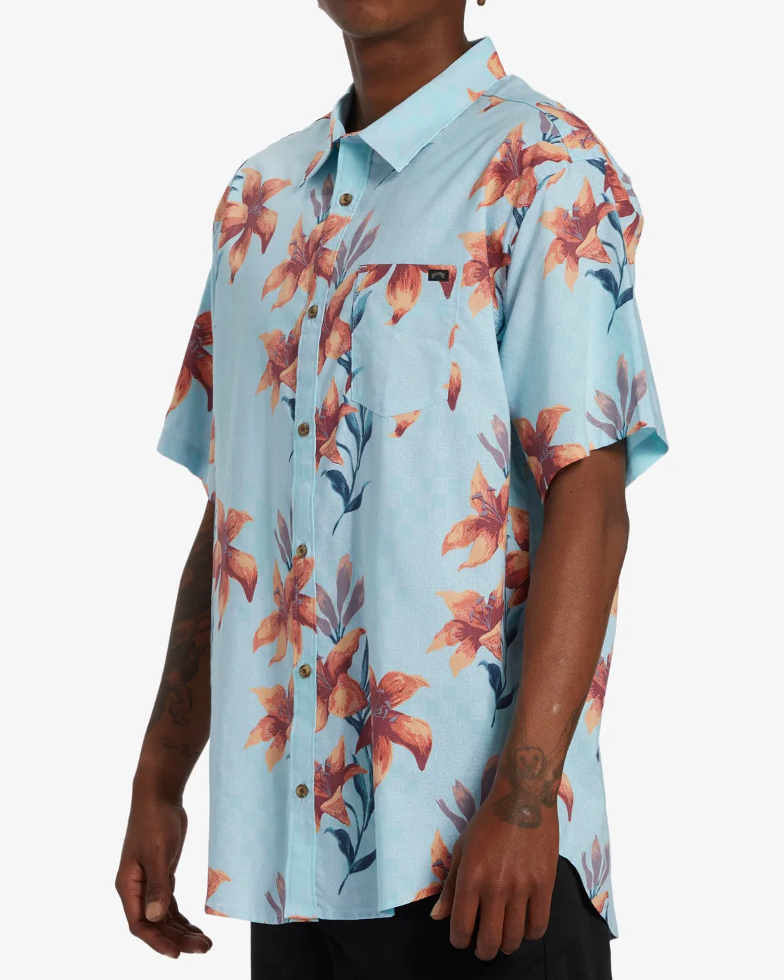 Sundays Short Sleeve Shirt - Splash