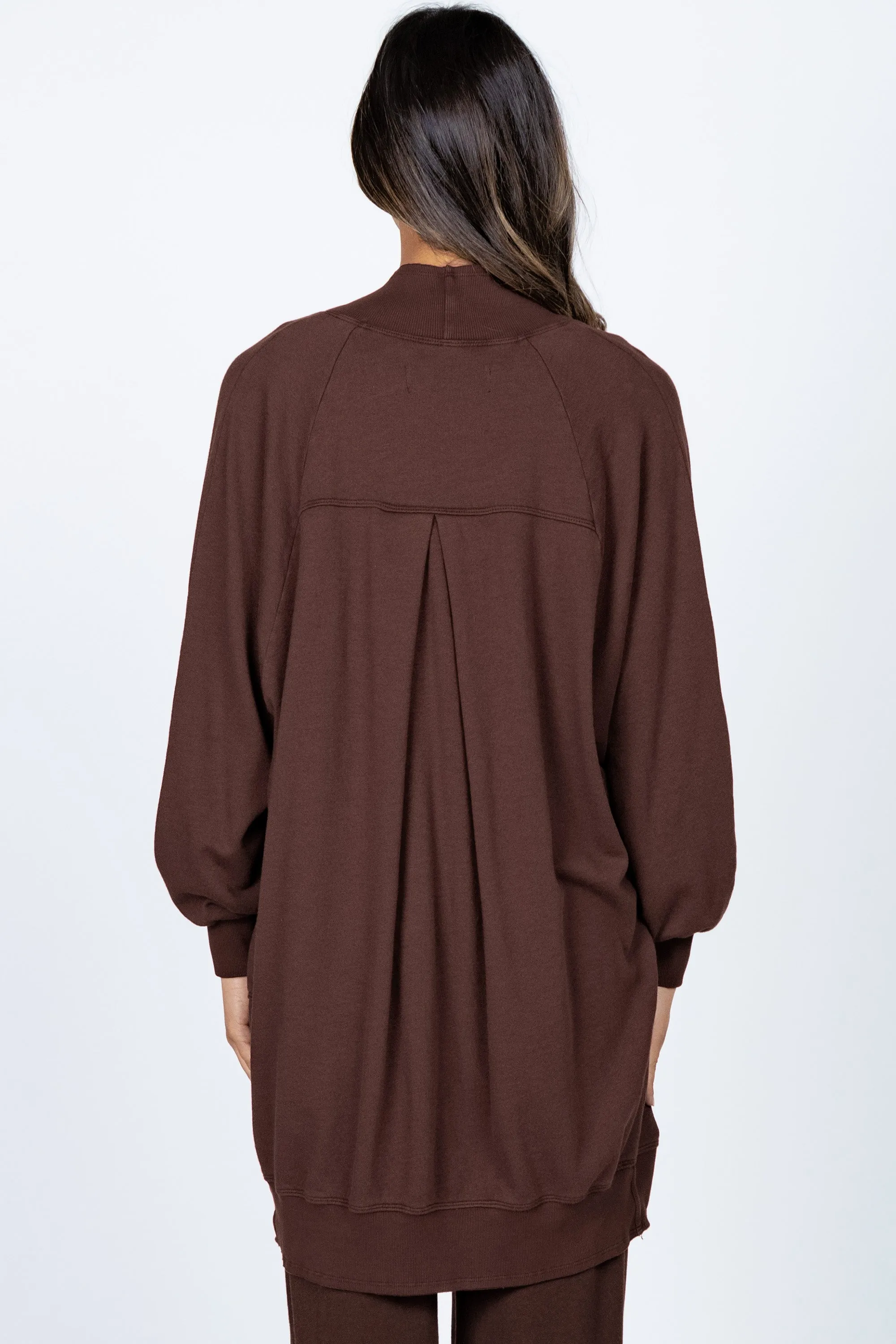 Terry Cocoon Cardigan