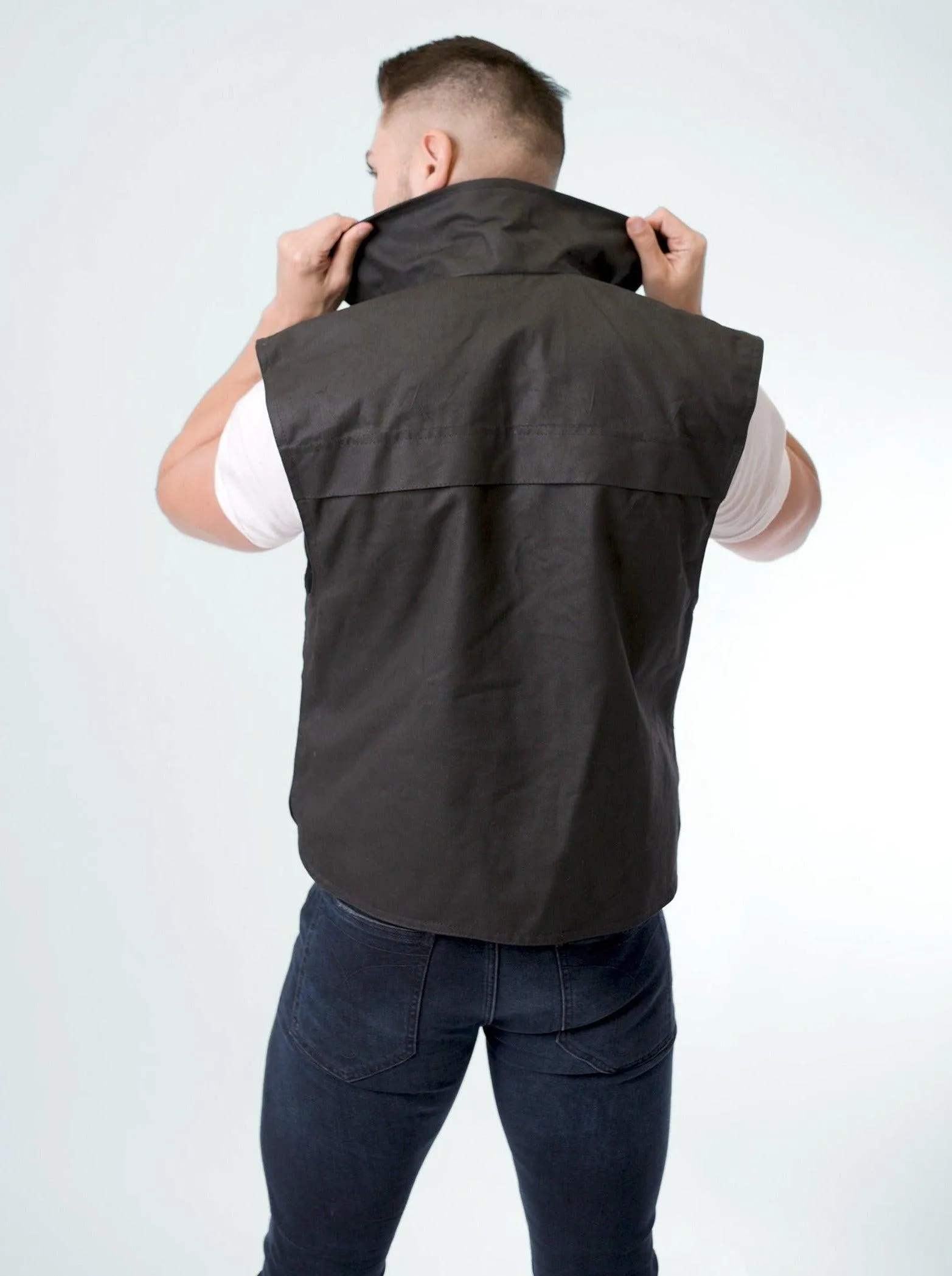 Unisex Oilskin Down Under Vest