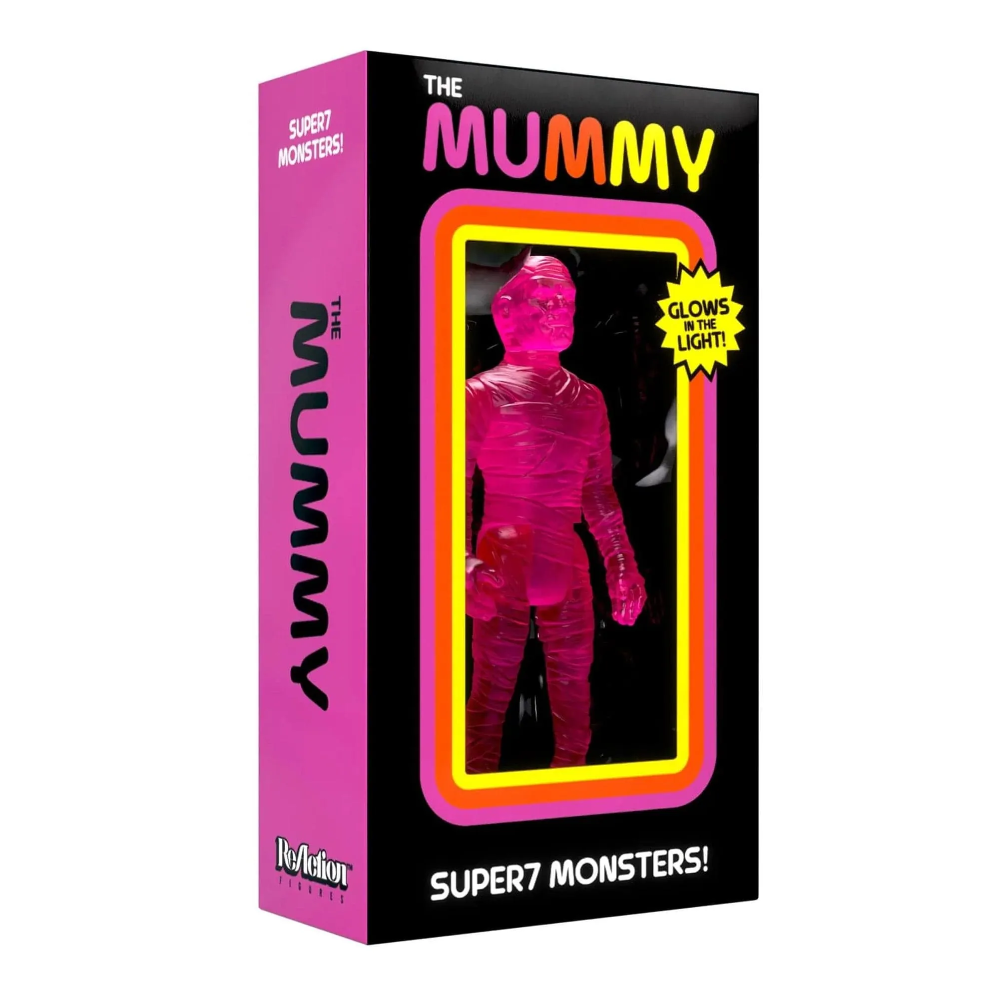 Universal Monsters The Mummy - Luminators 3.75' Reaction Figure by Super7