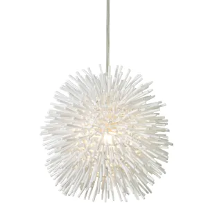 Urchin 169M01SWH 1-Light Mini Pendant - White