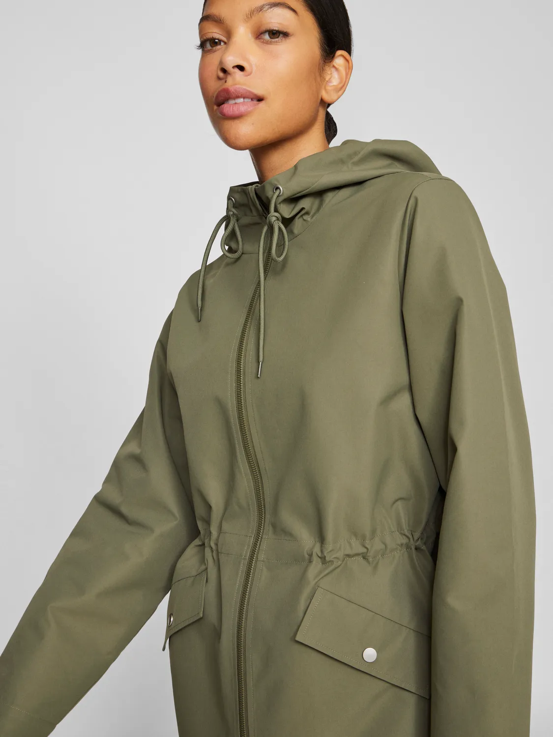 VITALLY Coat - Dusty Olive