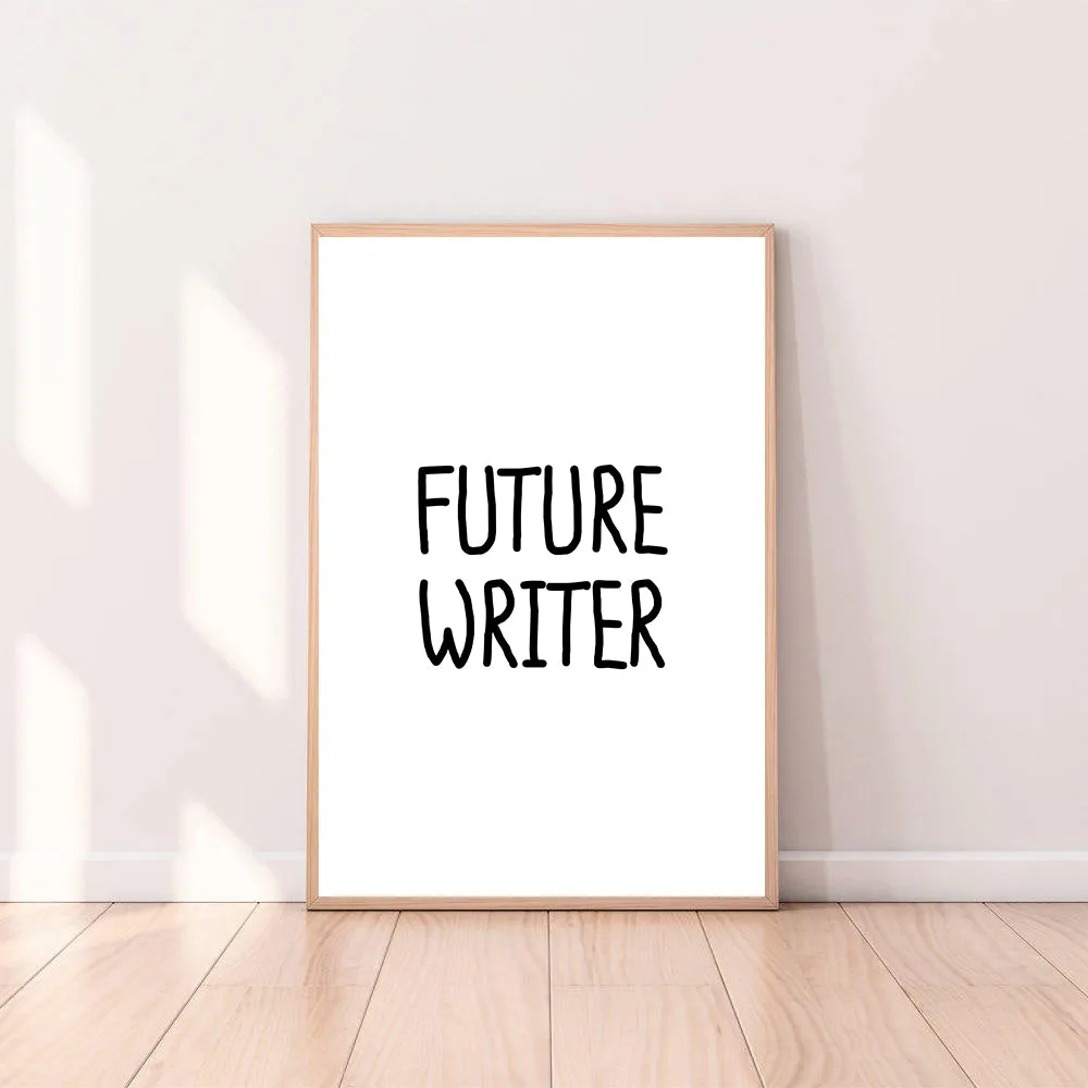 Wall Art Future Writer