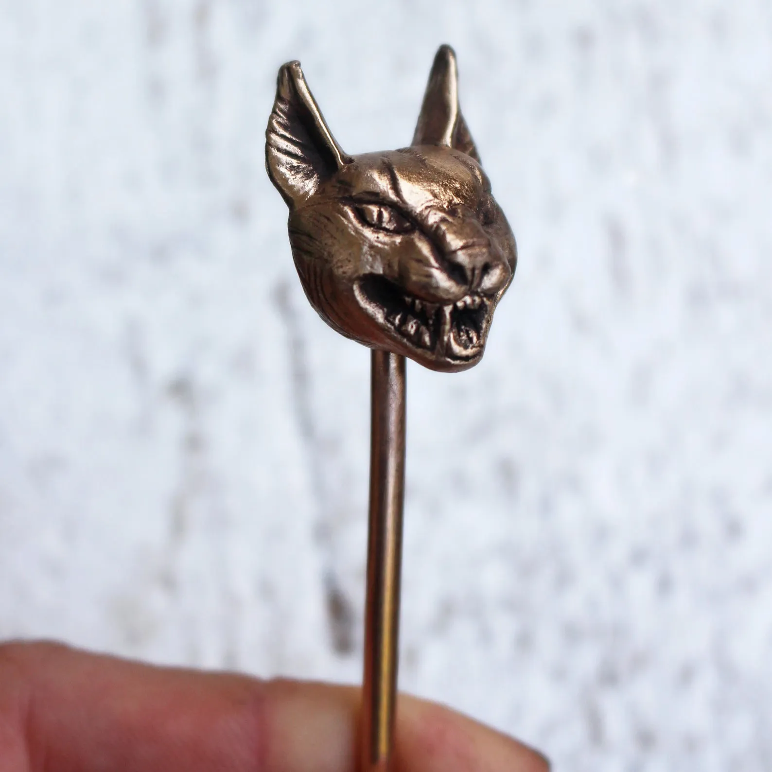 Wild Cat Hair Stick Bronze