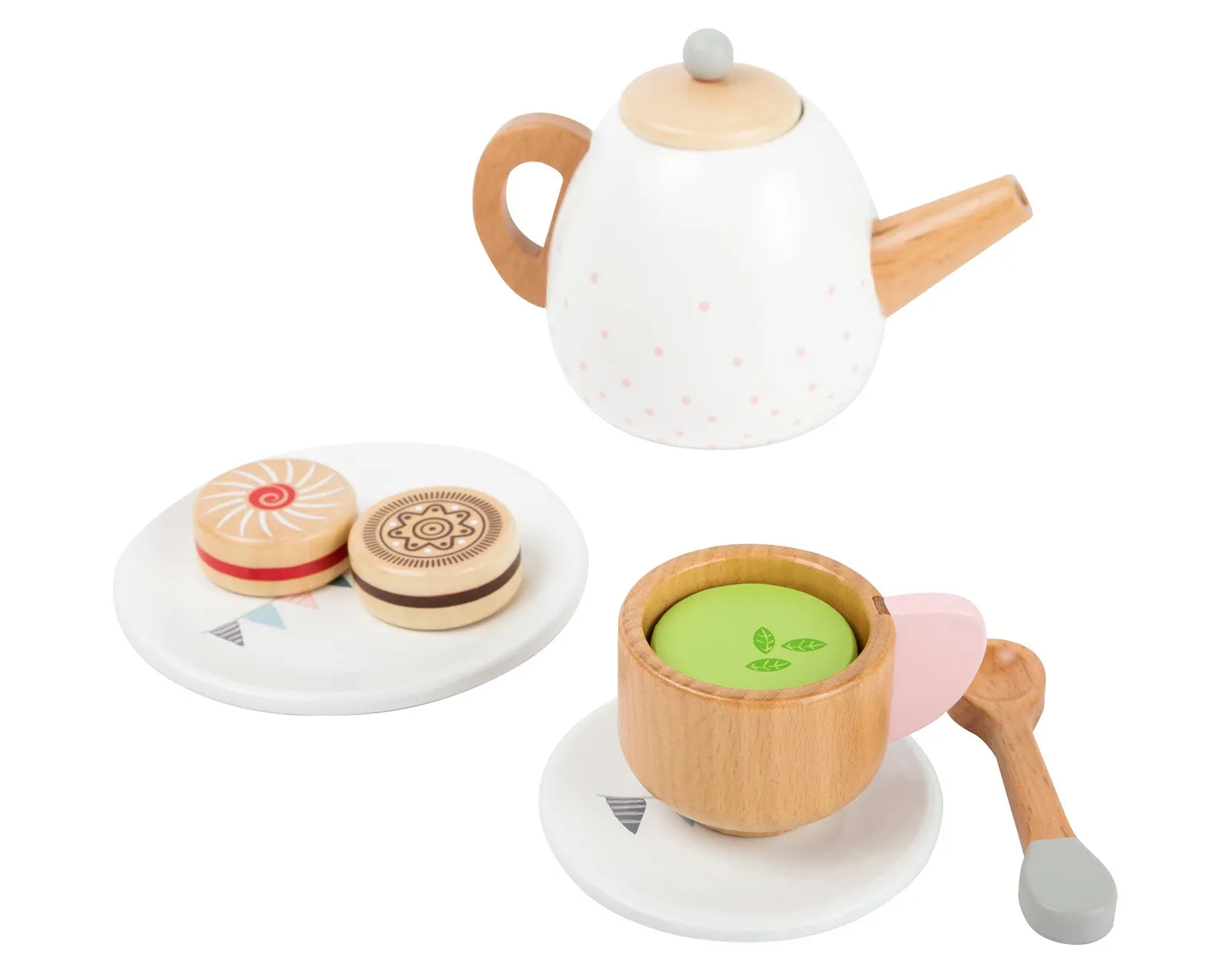 Wooden Tea Party Set