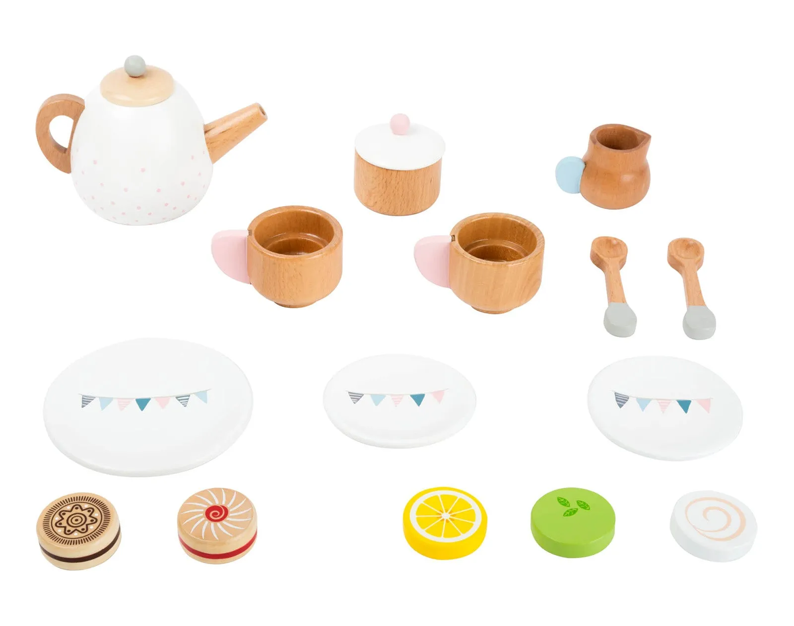 Wooden Tea Party Set