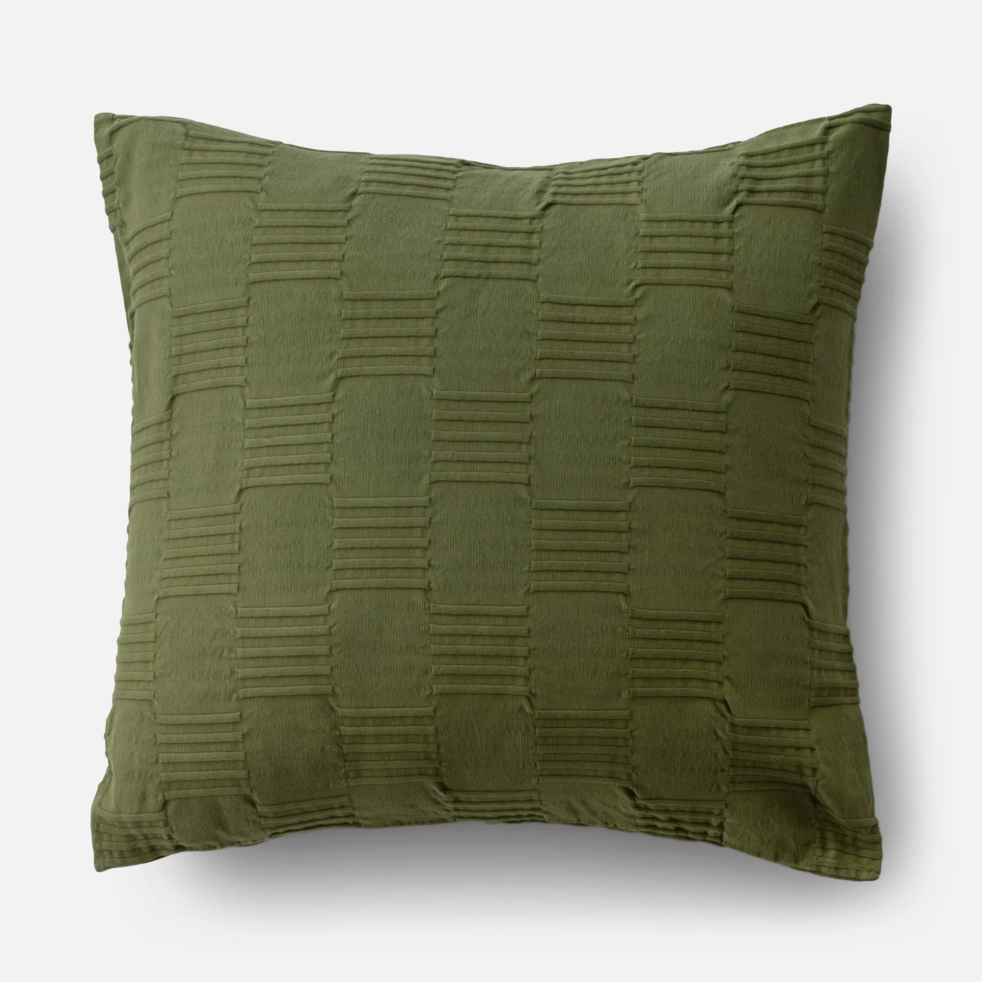 Woven Tally Pillow Sham