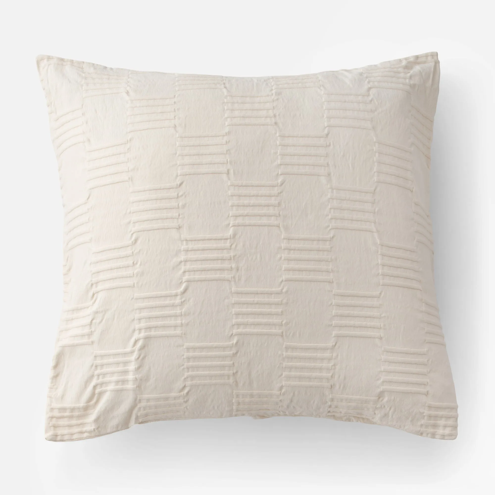 Woven Tally Pillow Sham