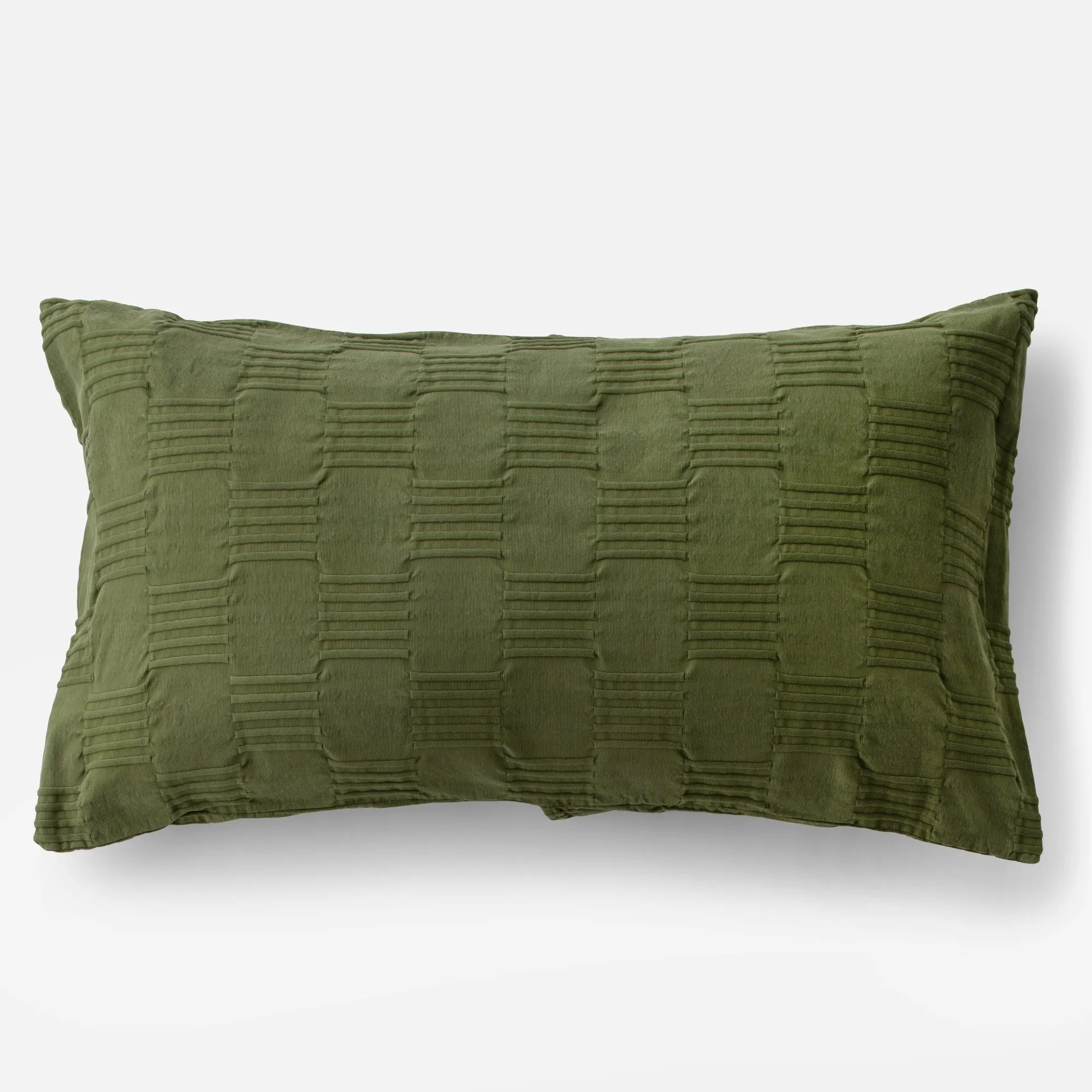 Woven Tally Pillow Sham