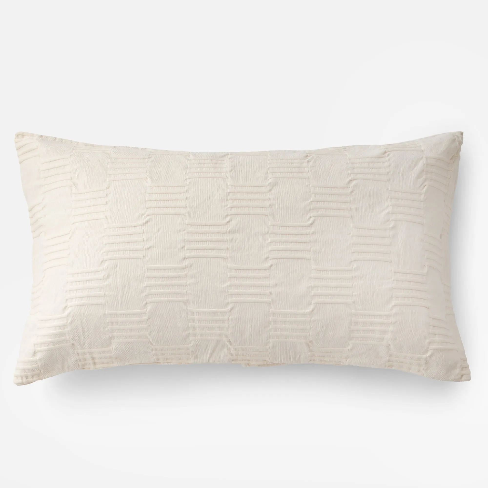 Woven Tally Pillow Sham